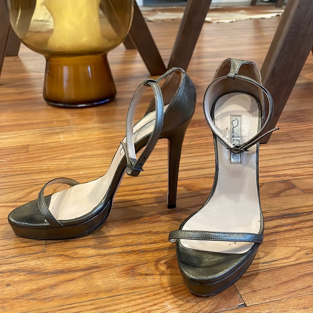 Oscar de la Renta heeled sandal